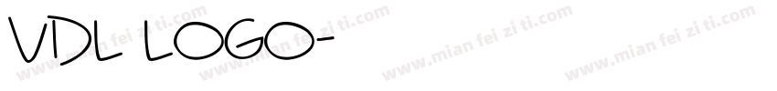VDL LOGO字体转换